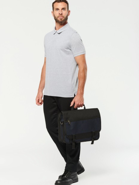 Polos à personnaliser WK. DESIGNED TO WORK Polo col boutons pression manches courtes homme 