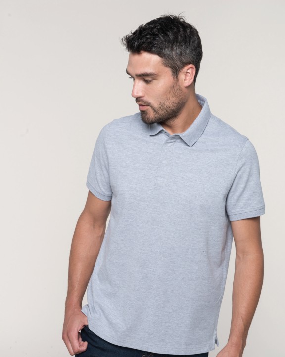 Poloshirt WK. DESIGNED TO WORK Herenpolo met drukknoopkraag en korte mouwen voor bedrukking &amp; borduring