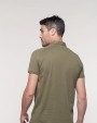 KARIBAN Jersey-Kurzarm-Polohemd für Herren Poloshirt personalisierbar