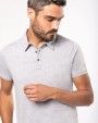 KARIBAN Jersey-Kurzarm-Polohemd für Herren Poloshirt personalisierbar