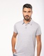 KARIBAN Jersey-Kurzarm-Polohemd für Herren Poloshirt personalisierbar