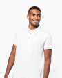 KARIBAN Jersey-Kurzarm-Polohemd für Herren Poloshirt personalisierbar