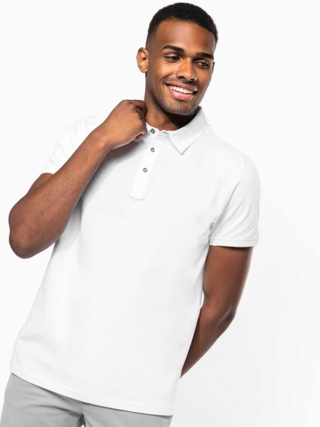 Polos à personnaliser KARIBAN Polo jersey manches courtes homme 