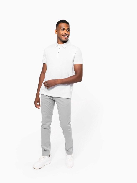 Polos à personnaliser KARIBAN Polo jersey manches courtes homme 