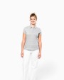 KARIBAN Jersey-Kurzarm-Polohemd für Damen Poloshirt personalisierbar