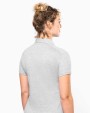KARIBAN Jersey-Kurzarm-Polohemd für Damen Poloshirt personalisierbar