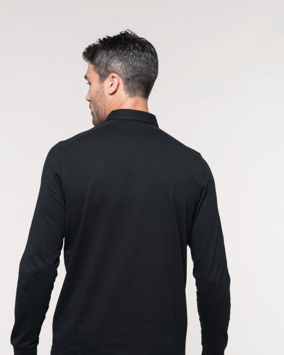 Polo personnalisable KARIBAN Polo jersey manches longues homme