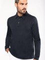 Polos à personnaliser KARIBAN Polo jersey manches longues homme 