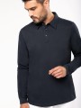 Polos à personnaliser KARIBAN Polo jersey manches longues homme 