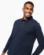 Polo personnalisable KARIBAN Polo jersey manches longues homme