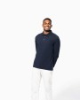 Polo personnalisable KARIBAN Polo jersey manches longues homme