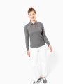 Polos à personnaliser KARIBAN Polo jersey manches longues femme 