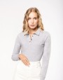 Polo personnalisable KARIBAN Polo jersey manches longues femme