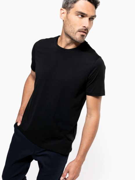 T-Shirts à personnaliser KARIBAN T-shirt Supima® col rond manches courtes homme 