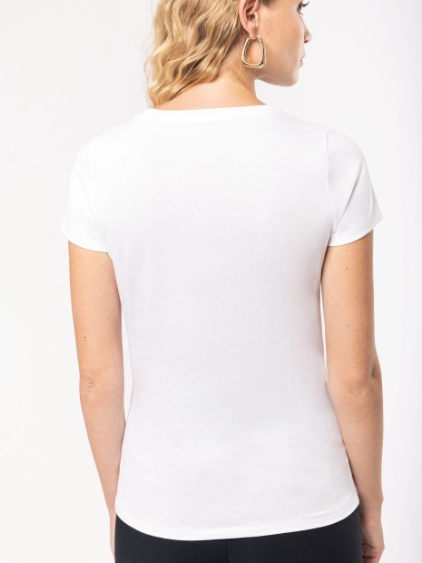 T-Shirts à personnaliser KARIBAN T-shirt Supima® col rond manches courtes femme 
