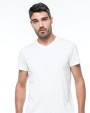 T-shirt KARIBAN Heren-t-shirt Supima® V-hals korte mouwen voor bedrukking &amp; borduring