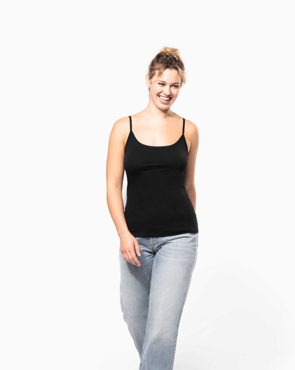 T-shirt personnalisable KARIBAN Débardeur à bretelles femme