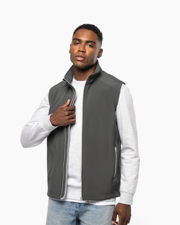 Softshell personnalisable KARIBAN Bodywarmer softshell 2 couches homme