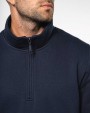 KARIBAN Sweatshirt mit Reißverschlusskragen Sweatshirt personalisierbar