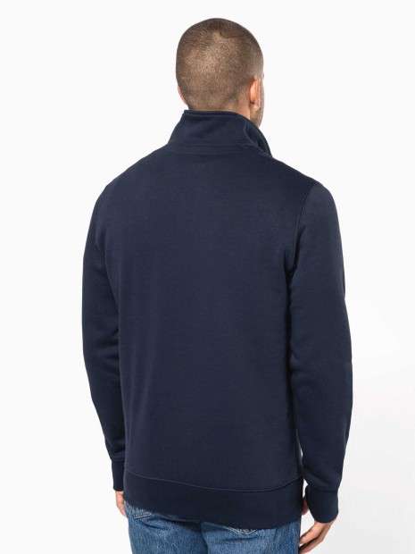 Sweat-shirts à personnaliser KARIBAN Sweat-shirt col zippé homme 