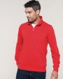 Sweater KARIBAN Sweater met ritskraag voor bedrukking &amp; borduring