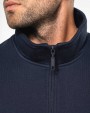 KARIBAN Sweatshirt mit Reißverschlusskragen Sweatshirt personalisierbar
