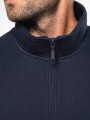 Sweat-shirts à personnaliser KARIBAN Sweat-shirt col zippé homme 