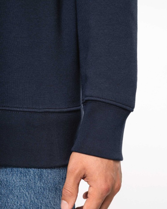 KARIBAN Sweatshirt mit Reißverschlusskragen Sweatshirt personalisierbar