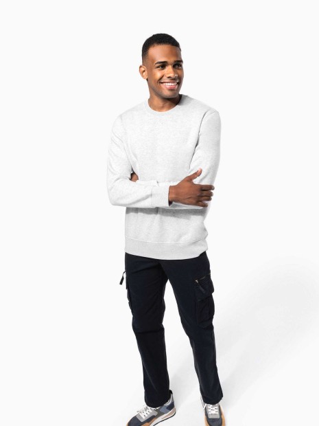 Sweat-shirts à personnaliser KARIBAN Sweat-shirt col rond homme 