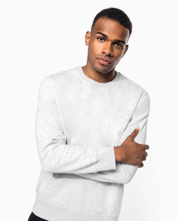 Sweat-shirt personnalisable KARIBAN Sweat-shirt col rond homme