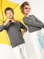 Sweat-shirts à personnaliser KARIBAN Sweat-shirt Bio manches raglan enfant 