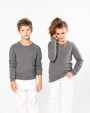 Sweat-shirt personnalisable KARIBAN Sweat-shirt Bio manches raglan enfant