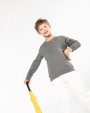 Sweat-shirt personnalisable KARIBAN Sweat-shirt Bio manches raglan enfant