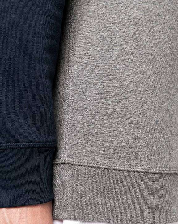 Sweat-shirt personnalisable KARIBAN Sweat-shirt French Terry Bio bicolore col rond manches raglan homme