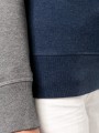 Sweat-shirts à personnaliser KARIBAN Sweat-shirt French Terry Bio bicolore col rond manches raglan femme 