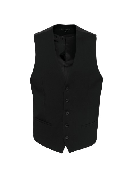 KARIBAN Gilet homme noir personnalisable