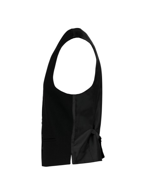 KARIBAN Gilet homme noir personnalisable