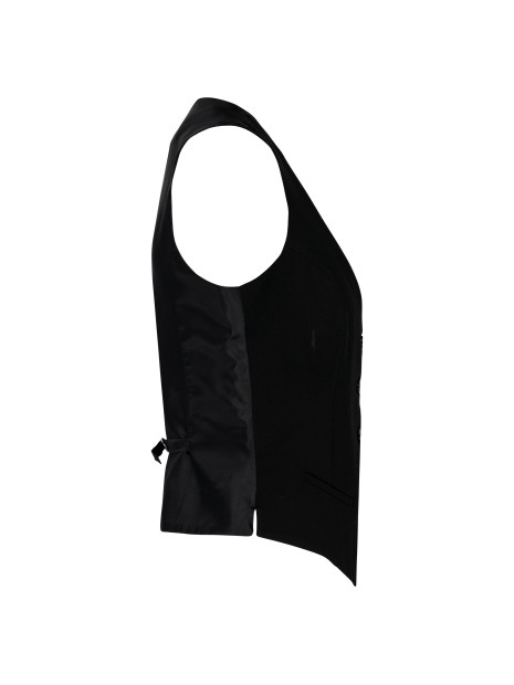 KARIBAN Gilet femme noir personnalisable