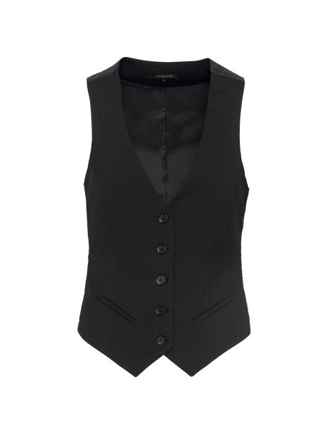 KARIBAN Gilet femme noir personnalisable