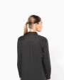 KARIBAN Langarm-Baumwollhemd für Damen Hemd personalisierbar