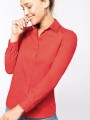 Chemises à personnaliser KARIBAN Chemise coton Nevada manches longues femme 