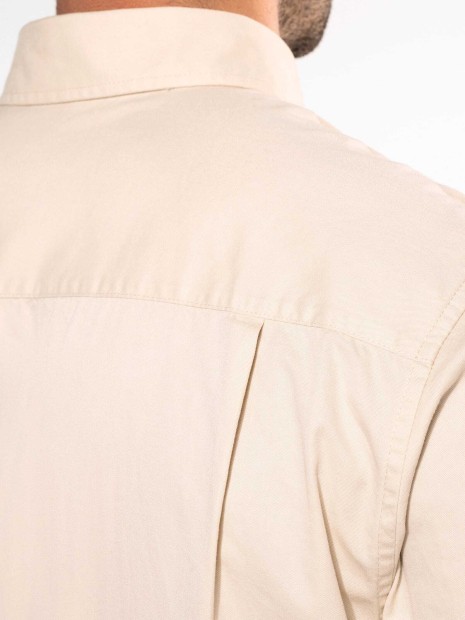 Chemises à personnaliser KARIBAN Chemise coton manches longues Nevada homme 