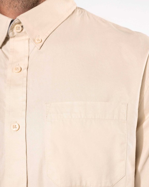 Chemise personnalisable KARIBAN Chemise coton manches longues Nevada homme