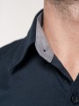 Chemises à personnaliser KARIBAN Chemise coton manches longues Nevada homme 