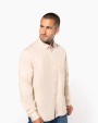 Chemise personnalisable KARIBAN Chemise coton manches longues Nevada homme