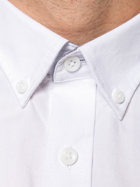 Chemises à personnaliser KARIBAN Chemise coton manches longues Nevada homme 