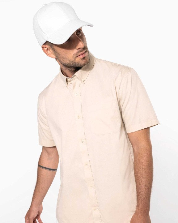 Chemise personnalisable KARIBAN Chemise coton manches courtes Ariana III homme