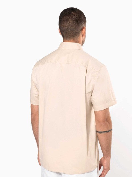 Chemises à personnaliser KARIBAN Chemise coton manches courtes Ariana III homme 