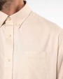 Chemise personnalisable KARIBAN Chemise coton manches courtes Ariana III homme