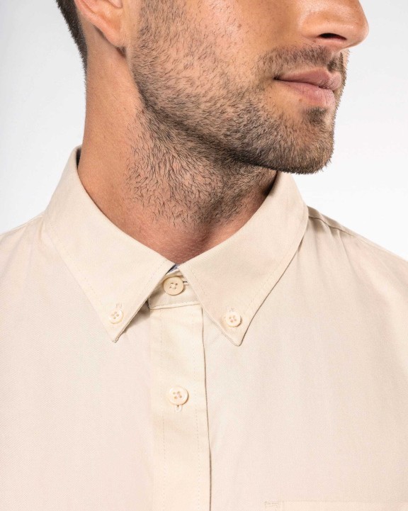 Chemise personnalisable KARIBAN Chemise coton manches courtes Ariana III homme